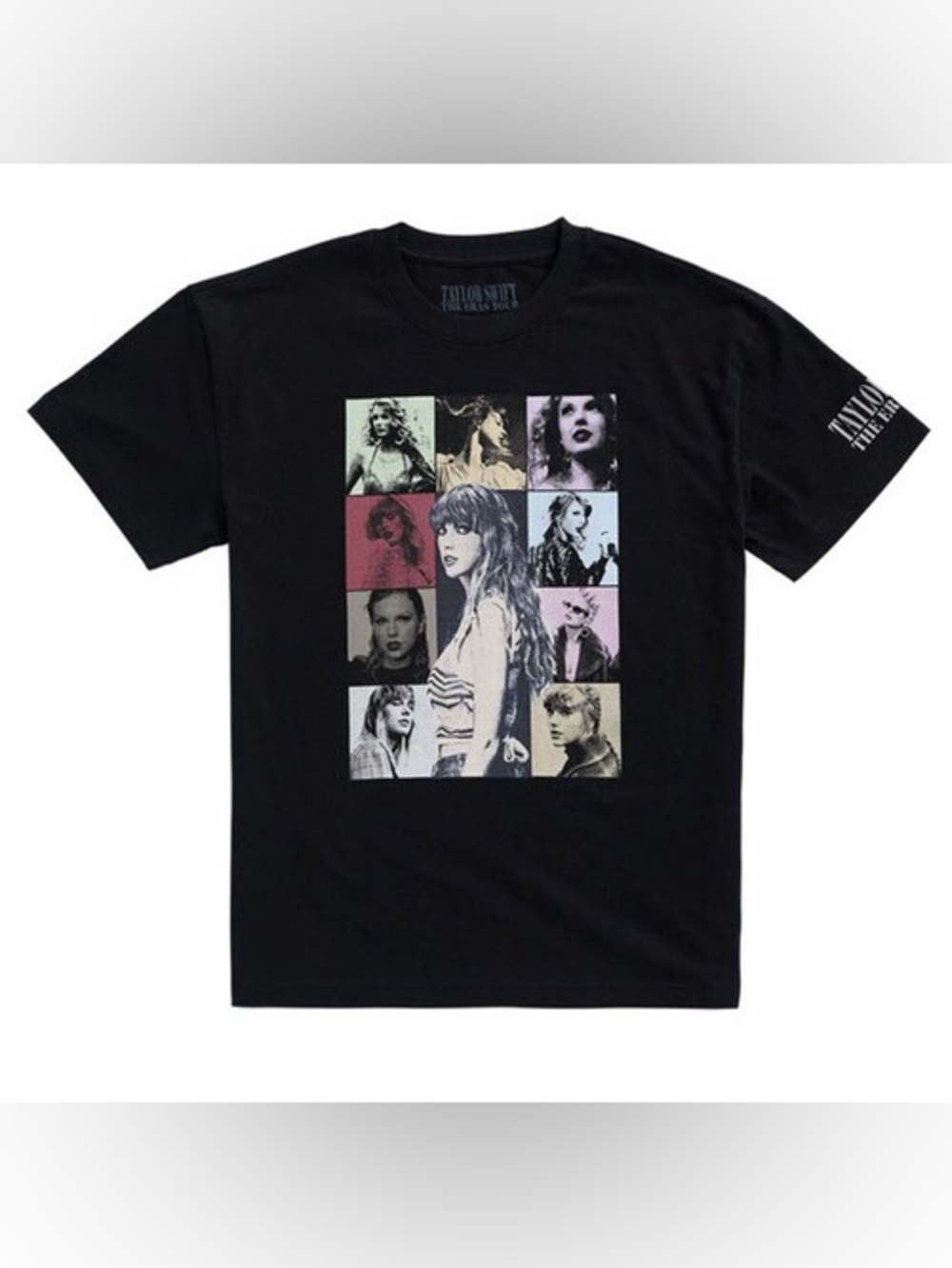 Taylor Swift Eras Tour Black Graphic T-Shirt | size S